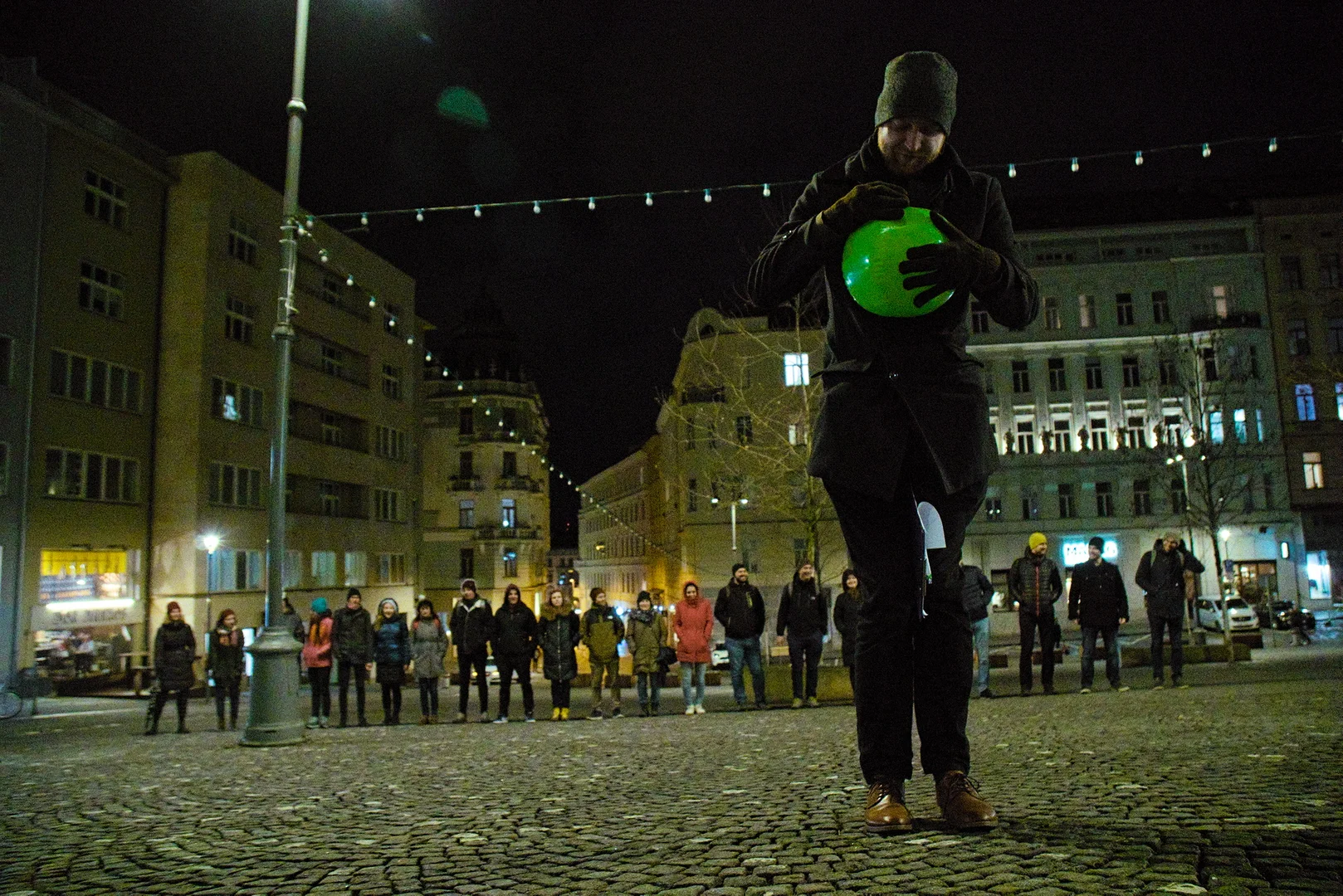 Firemní tým na prohlídce Brna s průvodcem - teambuildingová aktivita